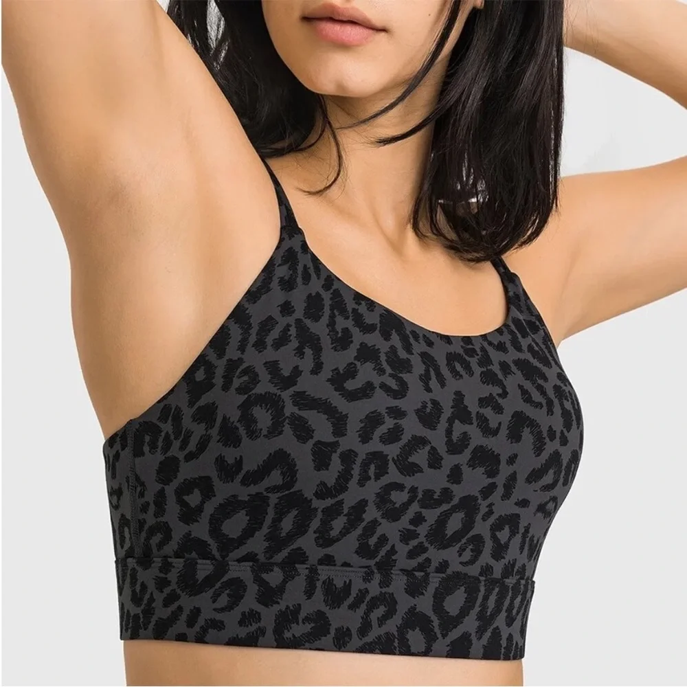 NWT! Champion Women’s Leopard Rose Athletic Sports Bra Size Small - Picture 12 of 12